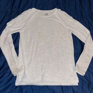 Athleta Girl long sleeve shirt with cutout detail